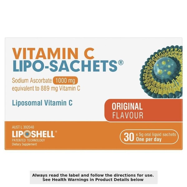 Lipo-Sachet Vitamin C Original Liquid Sachets 30 x 5g