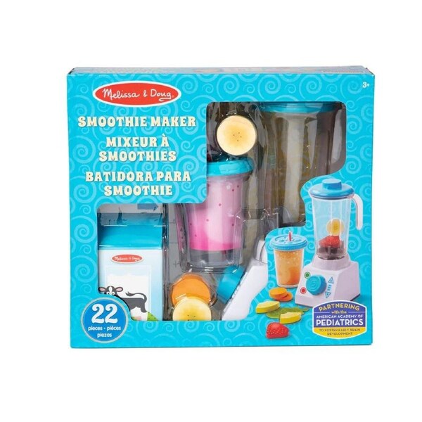 Melissa and Doug Smoothie Maker Blender Playset