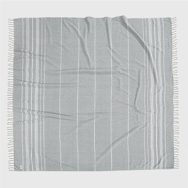Turkish Towel Beach Blanket - Grey
