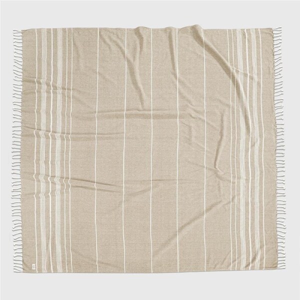 Turkish Towel Beach Blanket - Beige