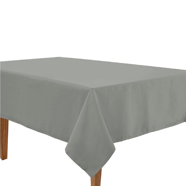 Solid Tablecloth 4 seat 152x152cm - Silver