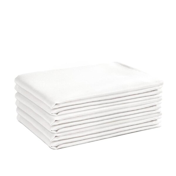 Set of 6 Napkins 50x50cm - White