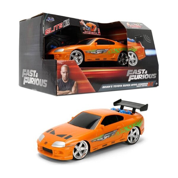 Fast and Furious Brian's Toyota Supra Mk4 NOS 1:24 Scale RC Vehicle