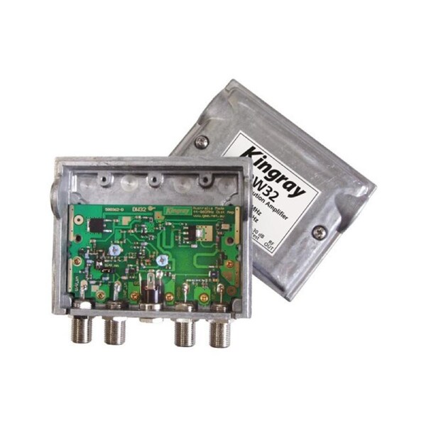 KINGRAY 32Db Rf Distribution Amplifier Inc Test Point Fox App (F10055)