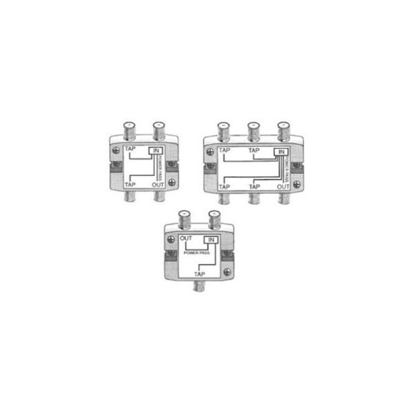 1 Way 20Db 'F' Tap / Splitter