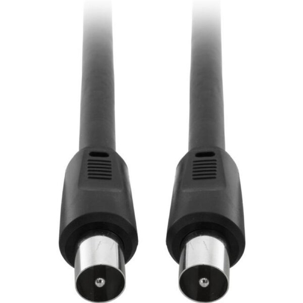 PRO2 1.5M Rg6Quad Pal Flylead Pal Plug To Plug Lead - Black