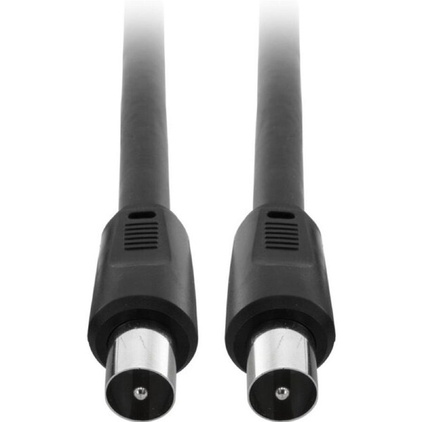 PRO2 3M Rg59Quad Pal Flylead Pal Plug To Plug Lead - Black