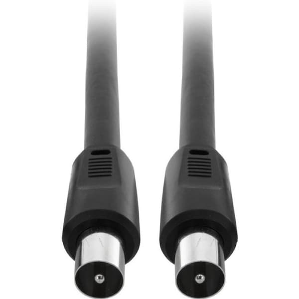 PRO2 5M Rg59Quad Pal Flylead Pal Plug To Plug Lead - Black