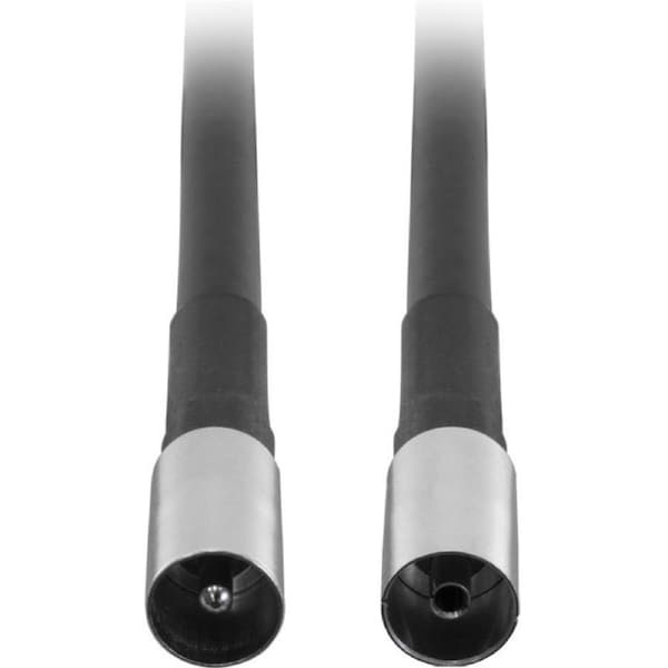 PRO2 0.3M Rg59Quad Extension Lead Pal Plug To Pal Socket - Black