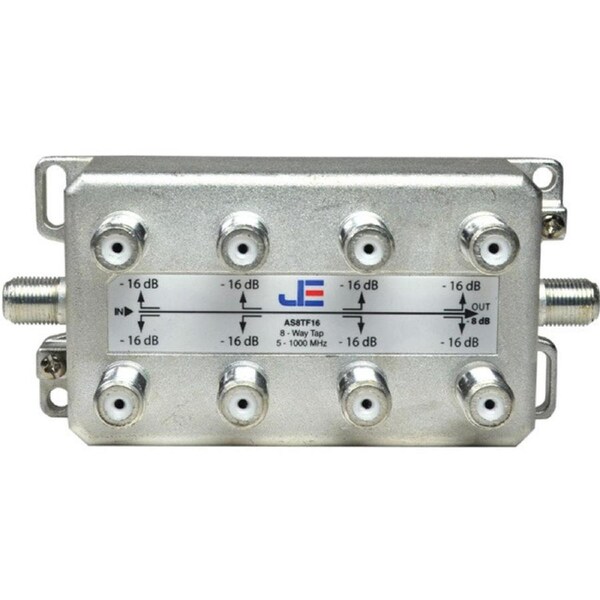 PCT 8 Way Tap F-Type 16Db Foxtel App F30740 Coupler