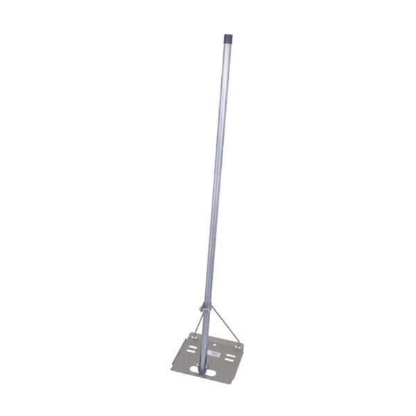 OGG LABS Iron / Tin Roof Tripod Mount Grey Base With 1.2M Gal Mast