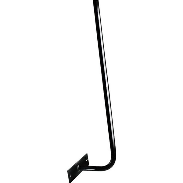 HILLS Black 1.4M Curved Fascia Mast Hills Facia Fb602406B