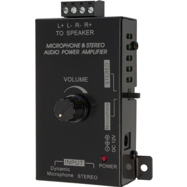 PRO2 Stereo Audio Power Amplifier Microphone And Stereo Class D