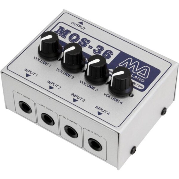 MCLELLAND 4Ch Passive Mixer Line Or Instrument Level