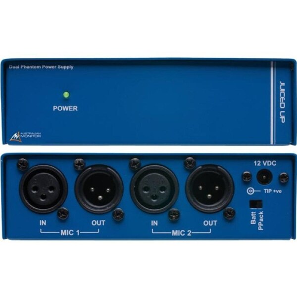 AUSTRALIAN MONITOR Dual Phantom Power Supply Australian Monitor