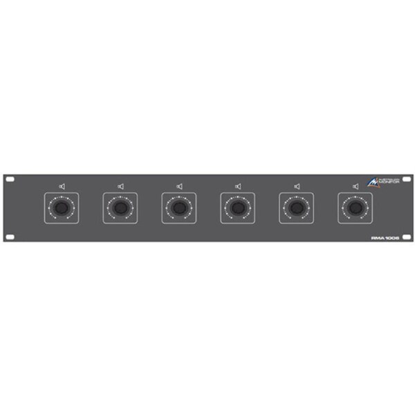AUSTRALIAN MONITOR 6 Zone 100V Volume Control 100W 2Ru Australian Monitor