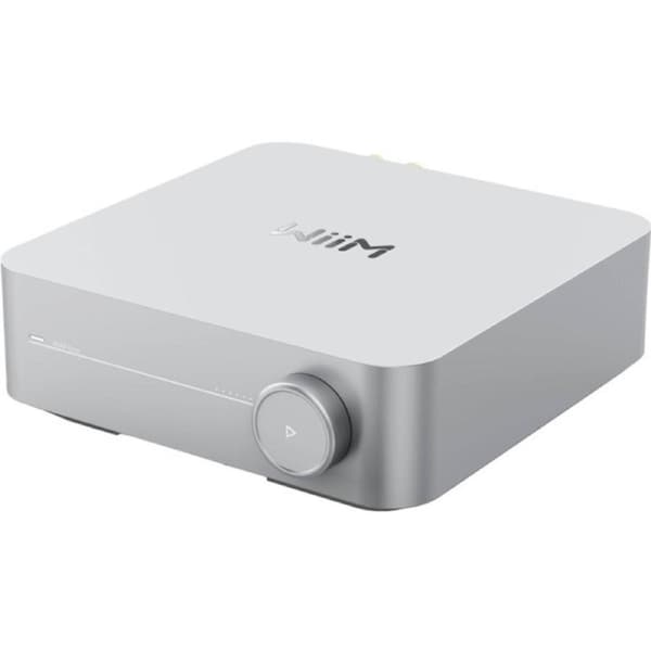 WIIM Integrated Streaming Amplifier All In One Network Streamer - Silver