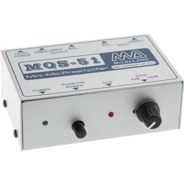 MCLELLAND Mini Mic Preamplifier