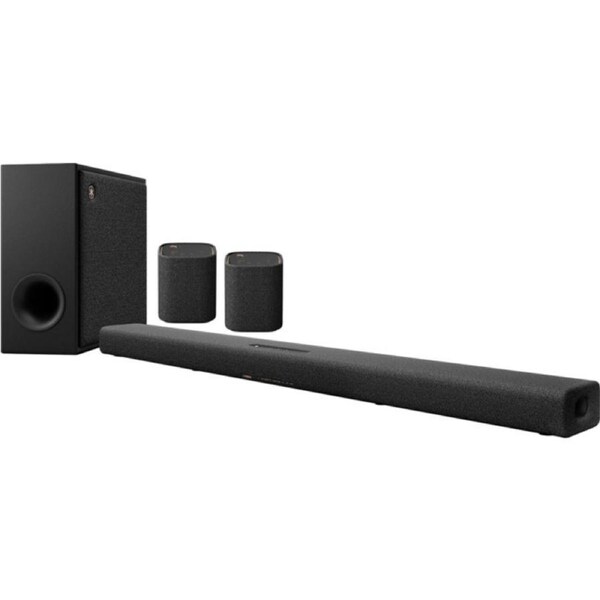 YAMAHA Dolby Atmos True X Soundbar Package Includes Sr-X50A Soundbar Wireless Sub & 1Pr Ws-X1A