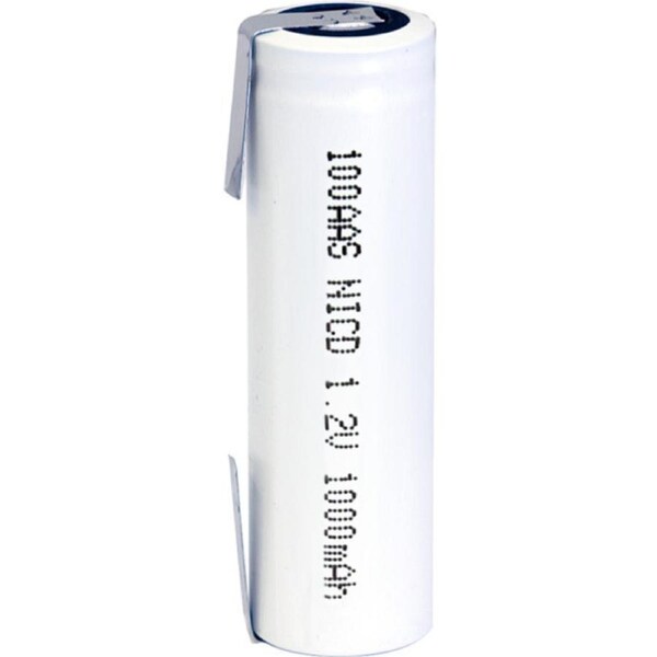 GP 1000Mah 1.2V Aa Nicad & Tags 100Aas1A1H Rechargeable Battery