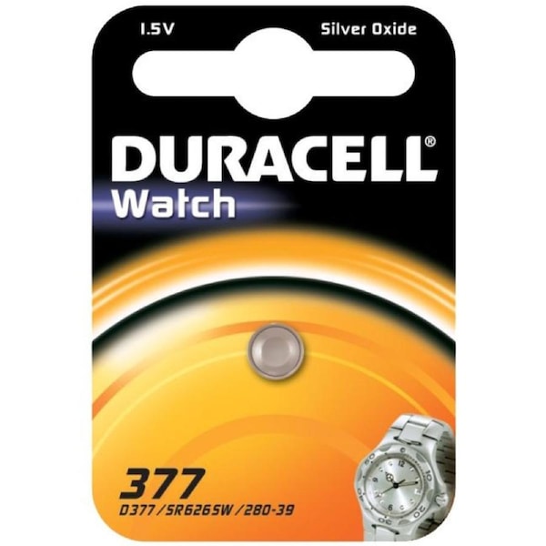 DURACELL 377/Sr626 Silver Oxide Battery Duracell