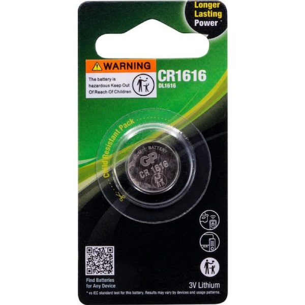 GP 3V 42Mah Lithium Battery Gp