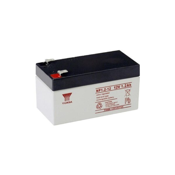 YUASA 12V 1.2Amp Yuasa Sla Battery Sealed Lead Acid - Np Series