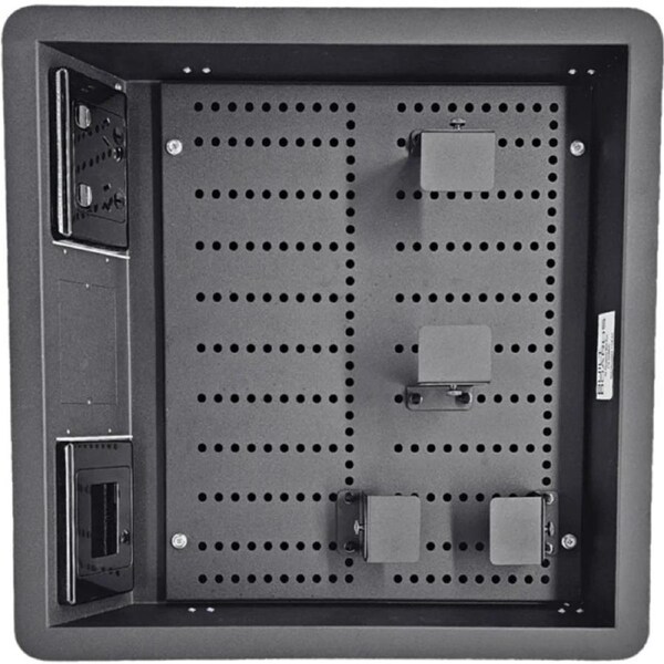 BUILT BOARDS Black Xlarge Recessed Wall Box With Gpo