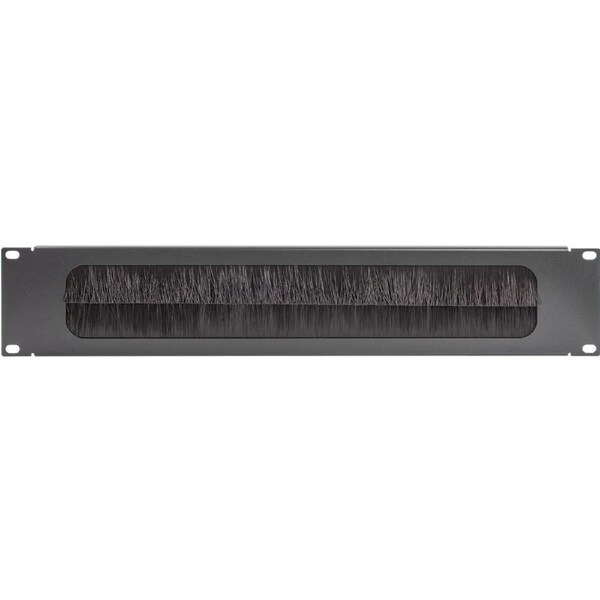 PRO2 19" 2Ru Rack Brush Patch Panel