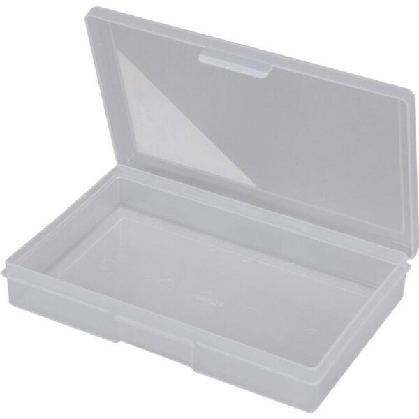FISCHER PLASTIC 1 Compartment Storage Box Small Plastic Case