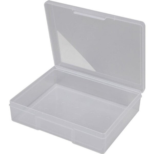 FISCHER PLASTIC 1 Compartment Storage Box Medium Plastic Case