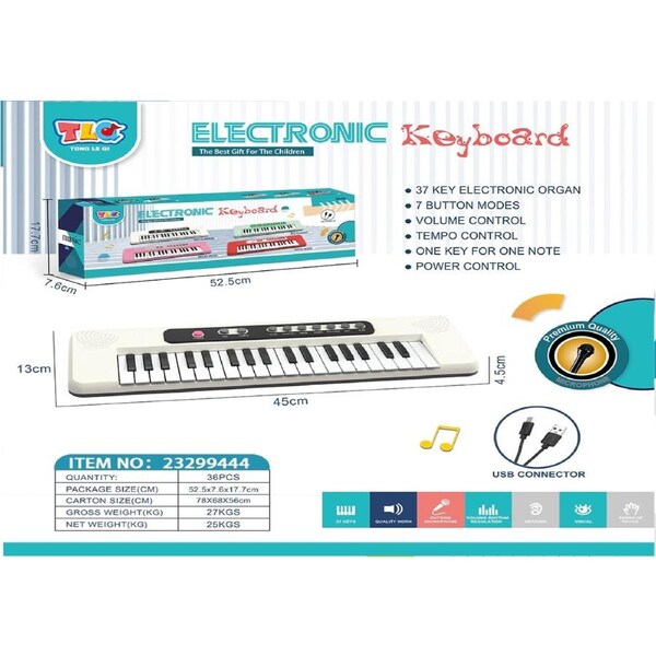Kids Mini Electronic Keyboard Piano Toy for Toddlers 3+