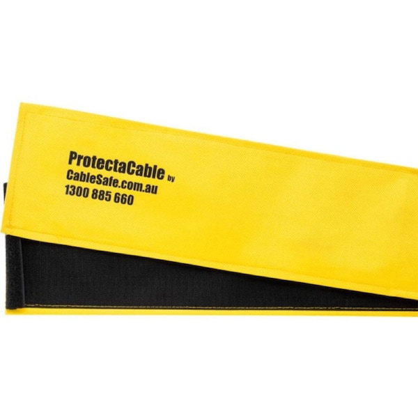 PROTECTACABLE Cable Protector - 2M Yellow - Protectacable