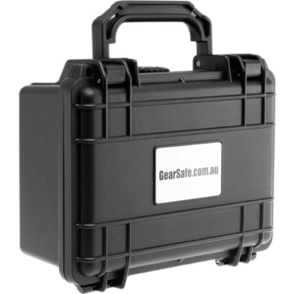 GEARSAFE Black 210 X 167X 90 Protective Case With Foam Gearsafe
