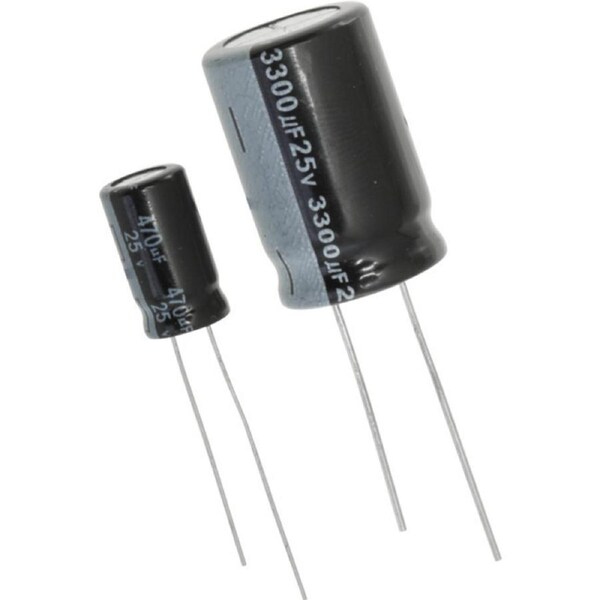 2200Mf 25V Rb Radial Capacitor 105Degree Rating