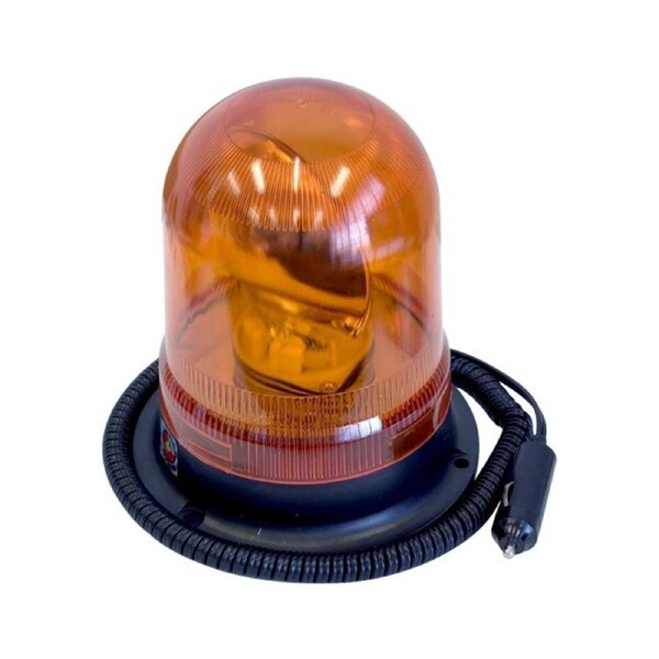 Orange Amber Revolving Light Cigarette Lighter Plug Sc780