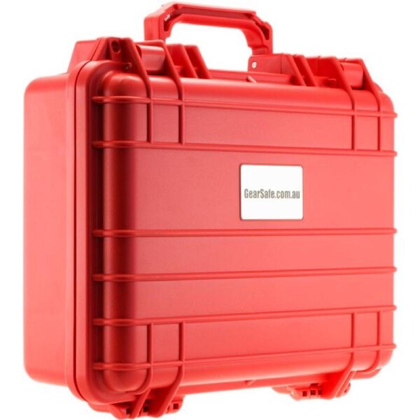 GEARSAFE Red 330 X 280 X 120 Protective Case With Foam Gearsafe