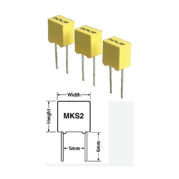 .68 63V Polyester Capacitor Mks2