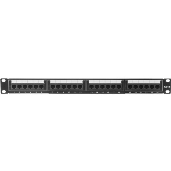 TE 24 Port Cat5E Patch Panel Te Tech