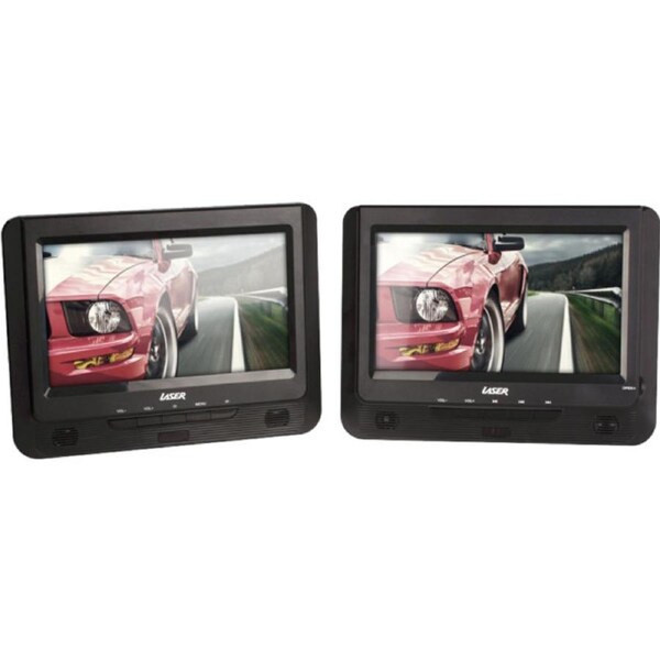 LASER 9" Dual Portable Dvd Player