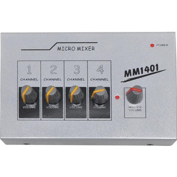 4Ch Microphone Mixer