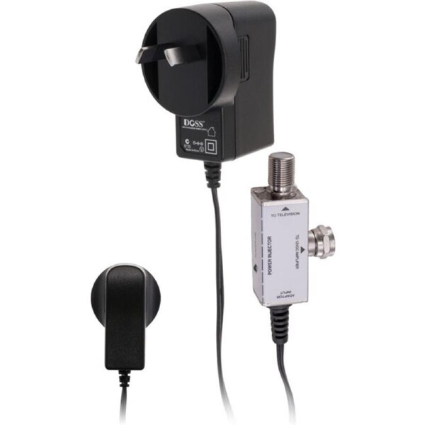 DOSS 12V Dc 300Ma Power Supply With F Power Injector