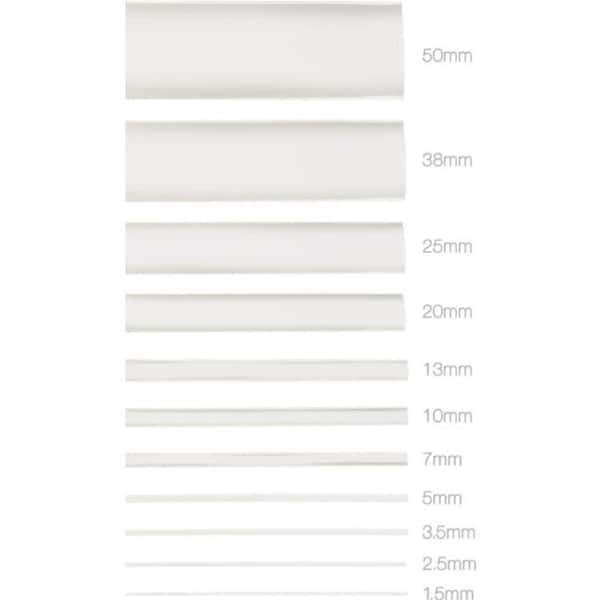 25Mmx1.2M Heat Shrink - Clear Hscl135