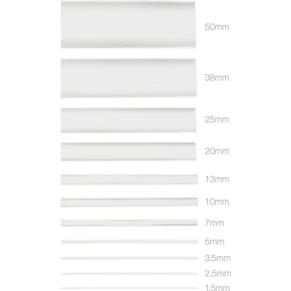 10Mmx1.2M Heat Shrink - Clear Hscl135