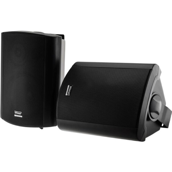 WINTAL 6" Outdoor Speakers Black Wintal