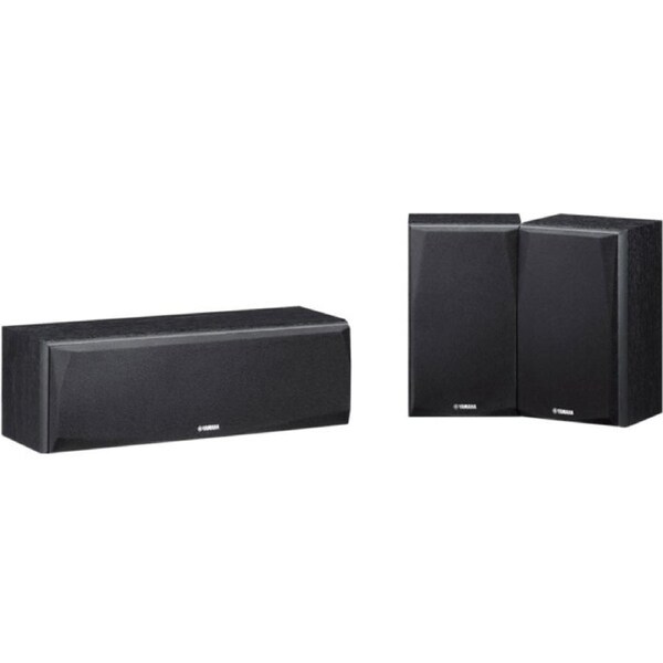 YAMAHA 2 Way Centre & Bookshelf Nsc51 Centre - Nsb51 Rear