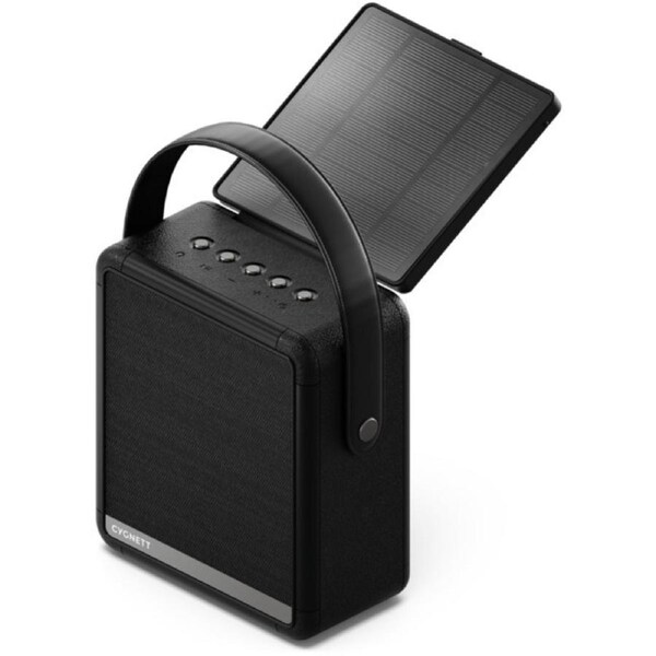 CYGNETT Solar Charging Wireless Speaker 8K Powerbank Freeplay
