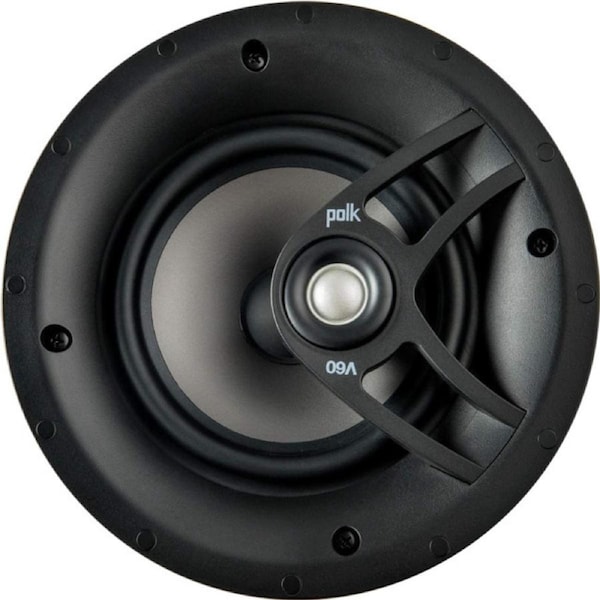 POLK 6.5" 100W 2 Way Ceiling [Each] Speakerwafer-Thin Sheer Grille