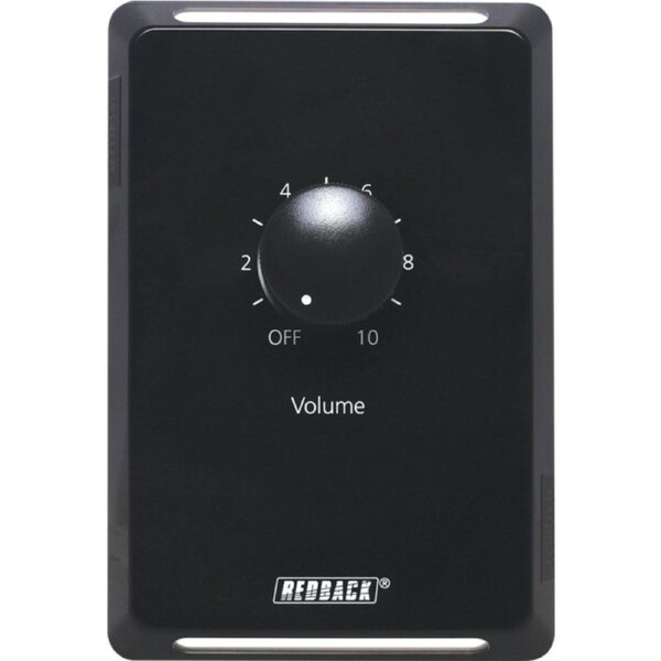 REDBACK 40W 100V Volume Control Vertical Black