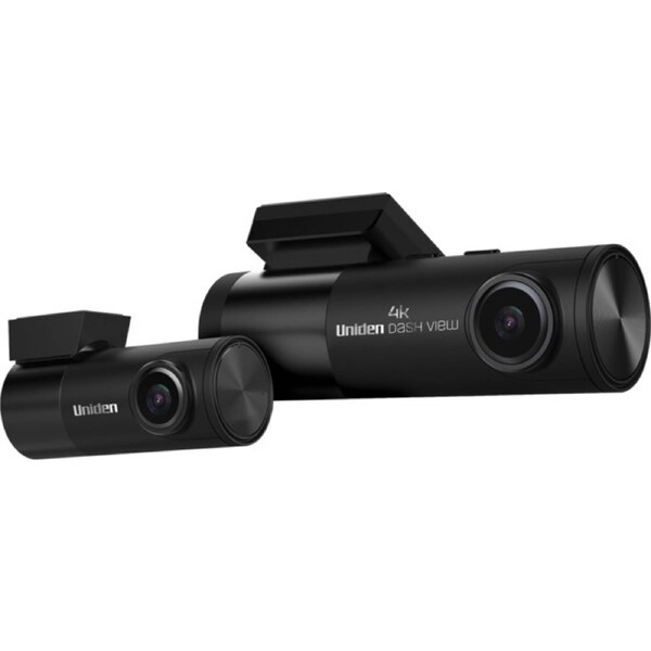 UNIDEN 4K Smart Dash Cam With Fhd Rear Camera 64Gb Micro Sd Wi-Fi Sony Starvis